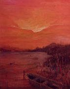 jezioro-przy-zachodzie-slonca-tempera-werniks-polmat-24x30-kantoch-miroslaw-artmi.jpg